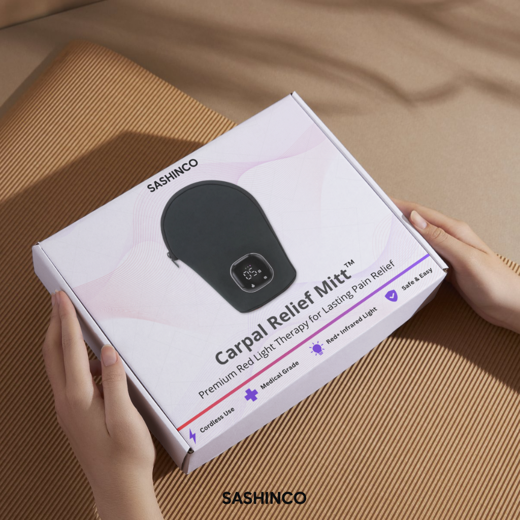 CARPAL RELIEF MITTS™ – Premium Red Light Therapy for Lasting Pain Relief - Drakmore Dice